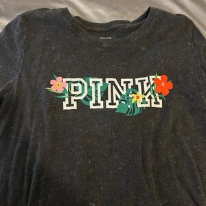 Victoria Secret Pink floral long shirt